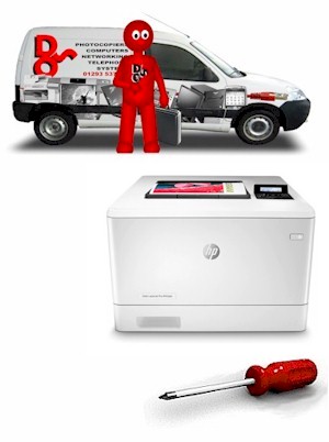 HP Color LaserJet Pro M454 printer local on site Service, Servicing, Repairs across West Sussex, East Sussex, Surrey and Kent. On-site HP Color LaserJet Pro M454 repairs in  Worthing, Littlehampton, Chichester, Billingshurst, Horsham, Crawley, Horley, Gatwick, Guildford, Cranleigh, Woking, Brighton, Hove, Burgess Hill, Haywards Heath, East Grinstead, Lingfield, Edenbridge, Caterham, Godstone, Oxsted, Reigate, Redhill, Purley, Dorking, Leatherhead, Sutton, Epsom, Kingston  